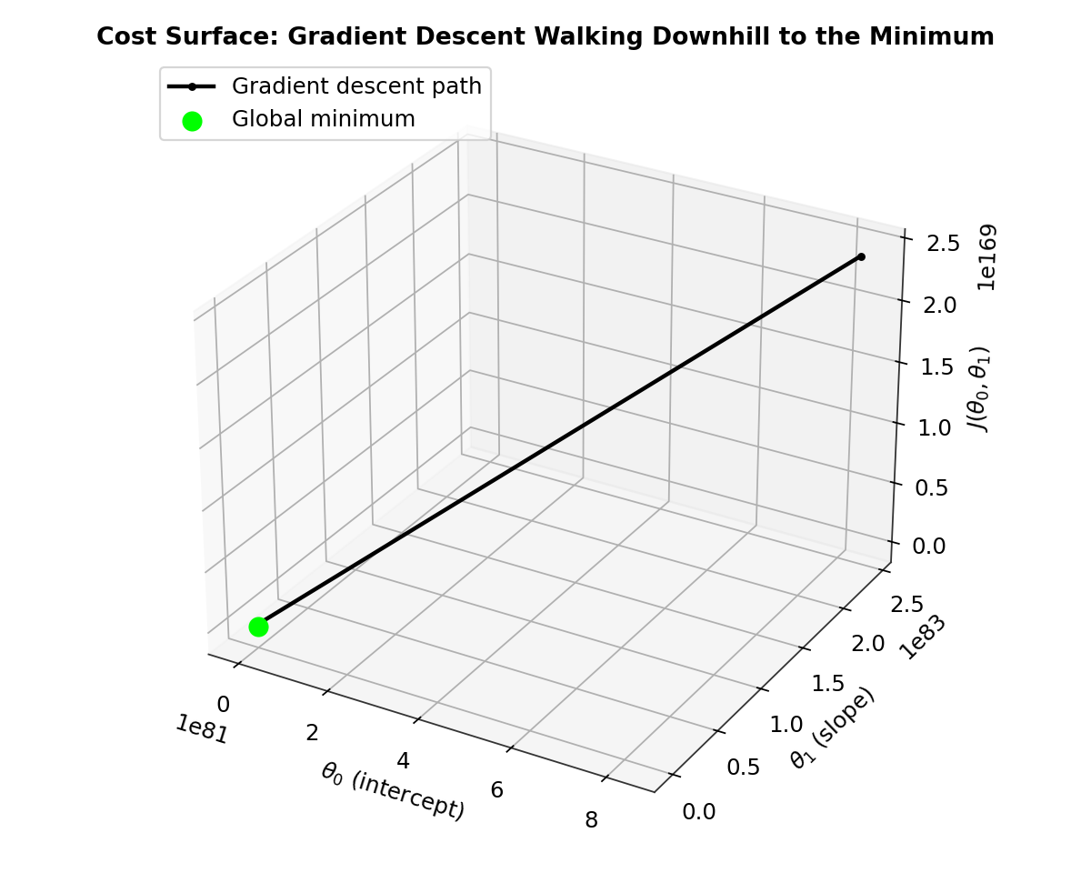Cost surface 3D